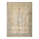 1970s Vintage Persian Handmade Wool Cotton Yellow Area Rug 283x386
