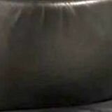 Vintage Scandinavian leather chair