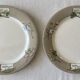 8 grandes assiettes plates en faïence de gien