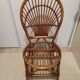 Chaise rotin