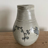 Pitcher ancient pottery P.Fouillen Quimper
