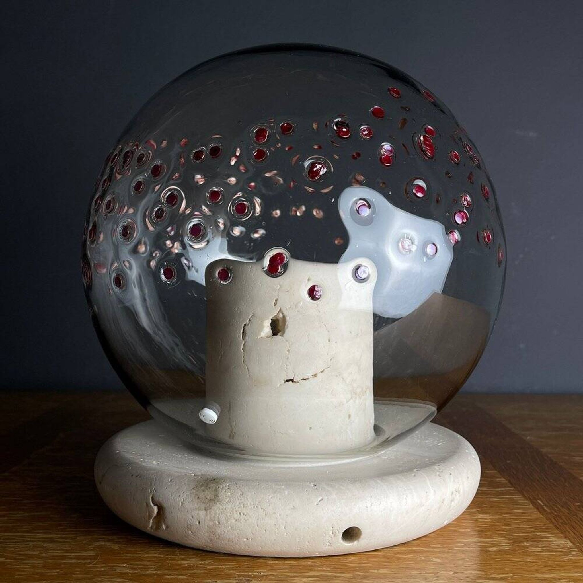 Murano glass table lamp by La Murrina, Italy, 1970s