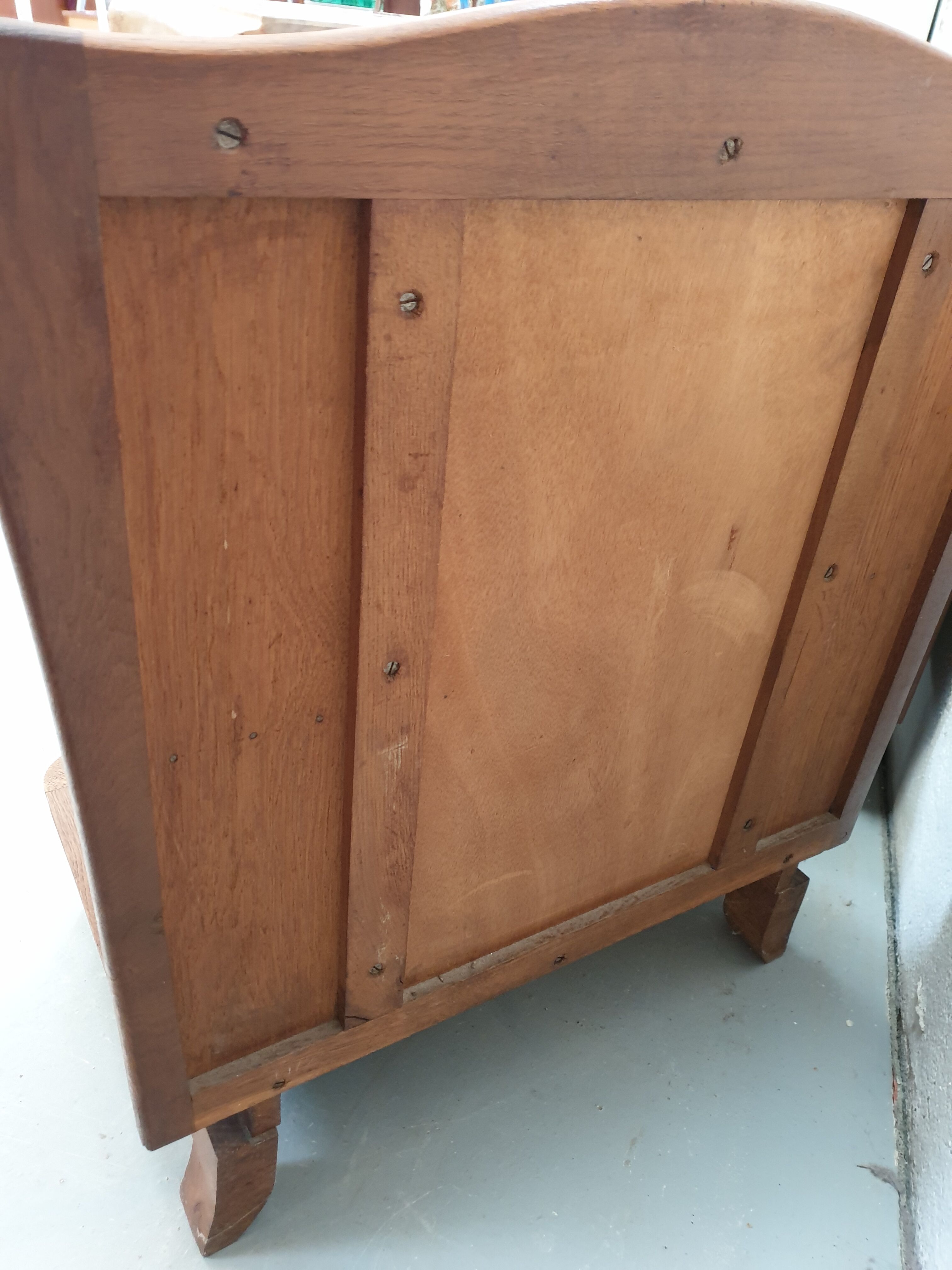 Pair of vintage bedside tables 40s