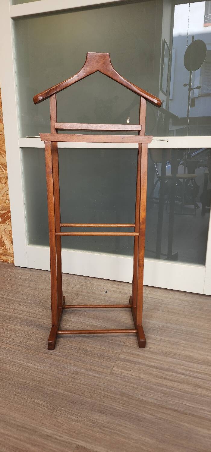 Double valet in solid wood, vintage