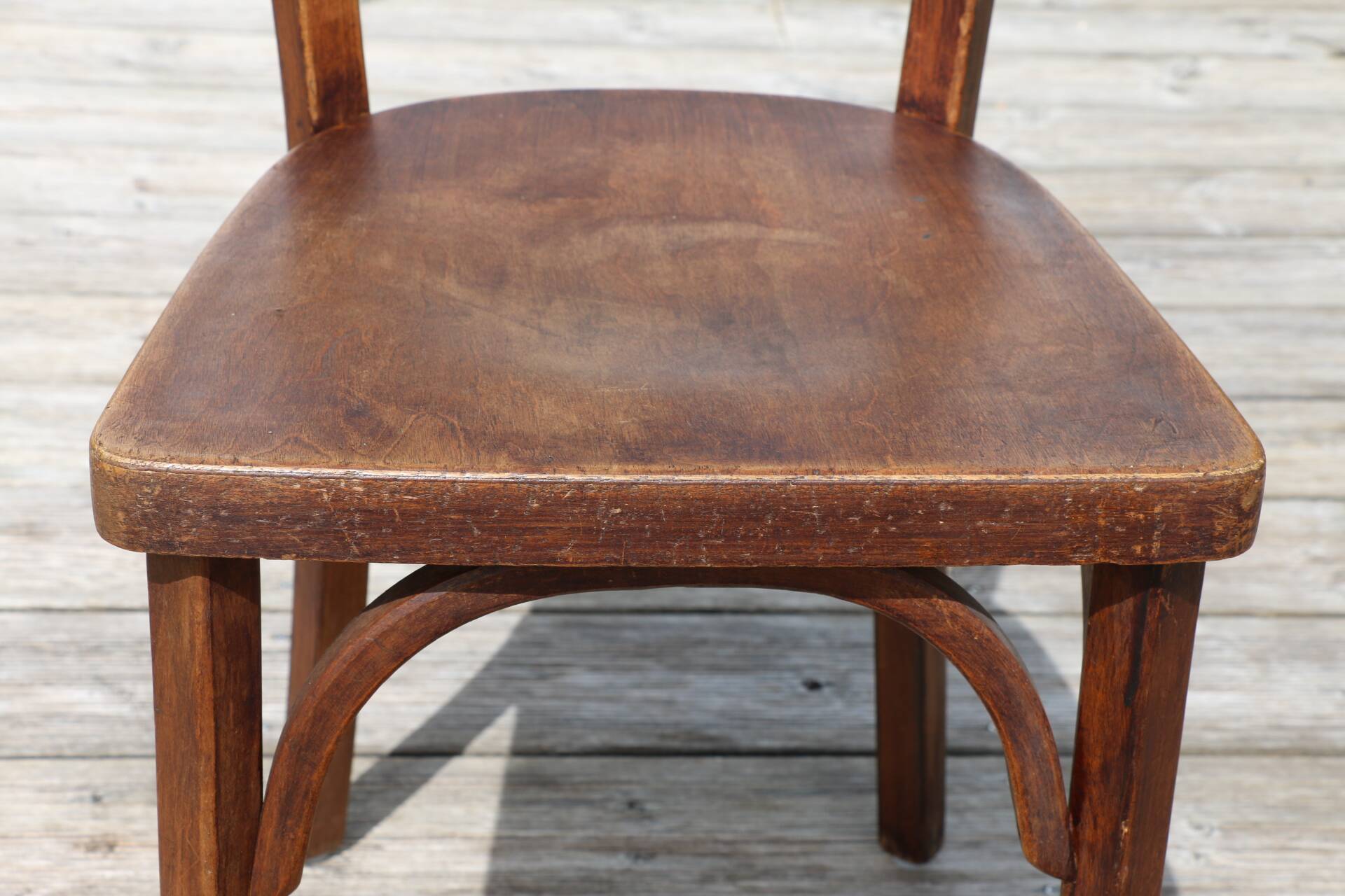 BAUMANN N°29 chair dark beech