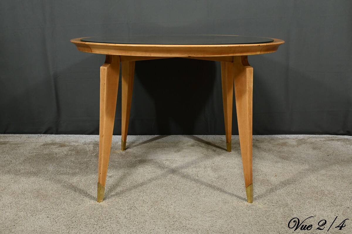 Beech and alder coffee table – 1960