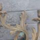 Pair of Louis XV style bronze sconces