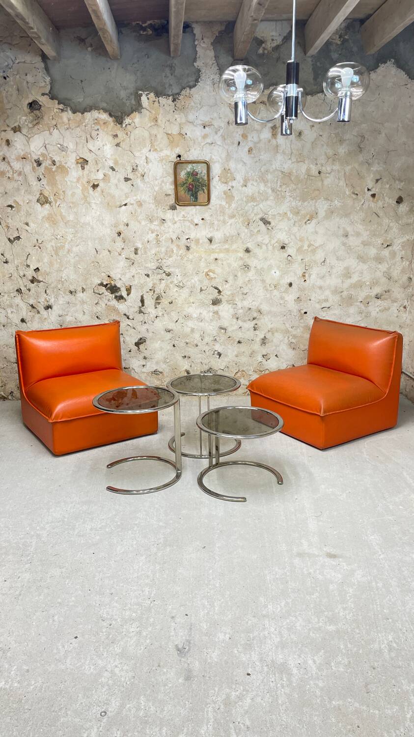 Nest tables from the seventies.