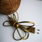 Rattan marrow lamp