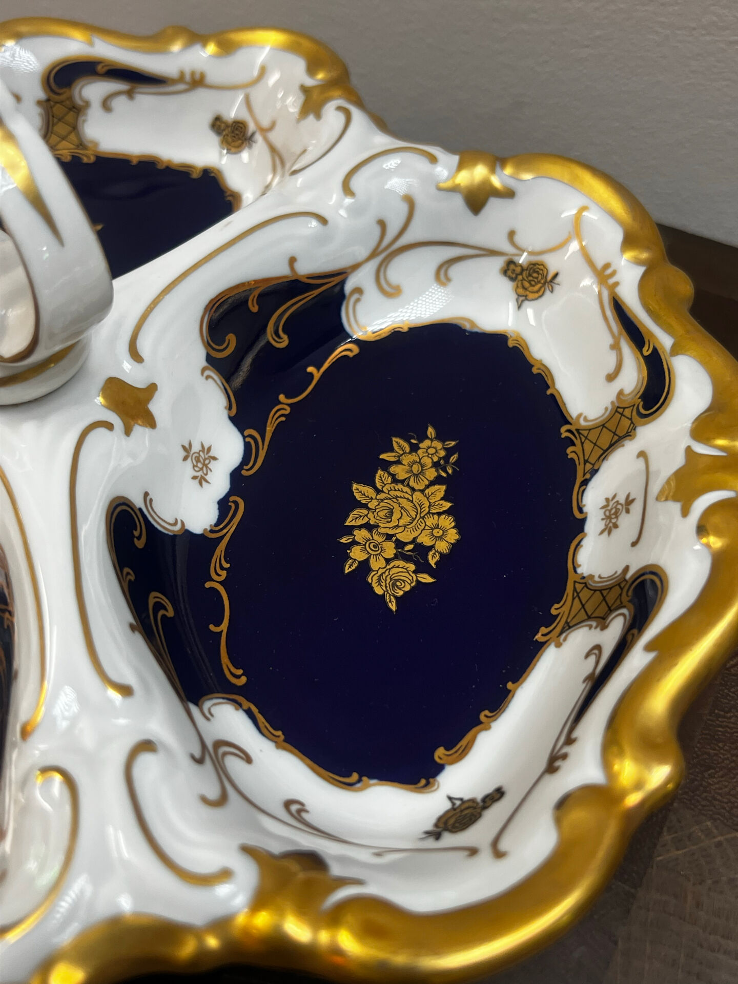 German porcelain serving dish Reichenbach