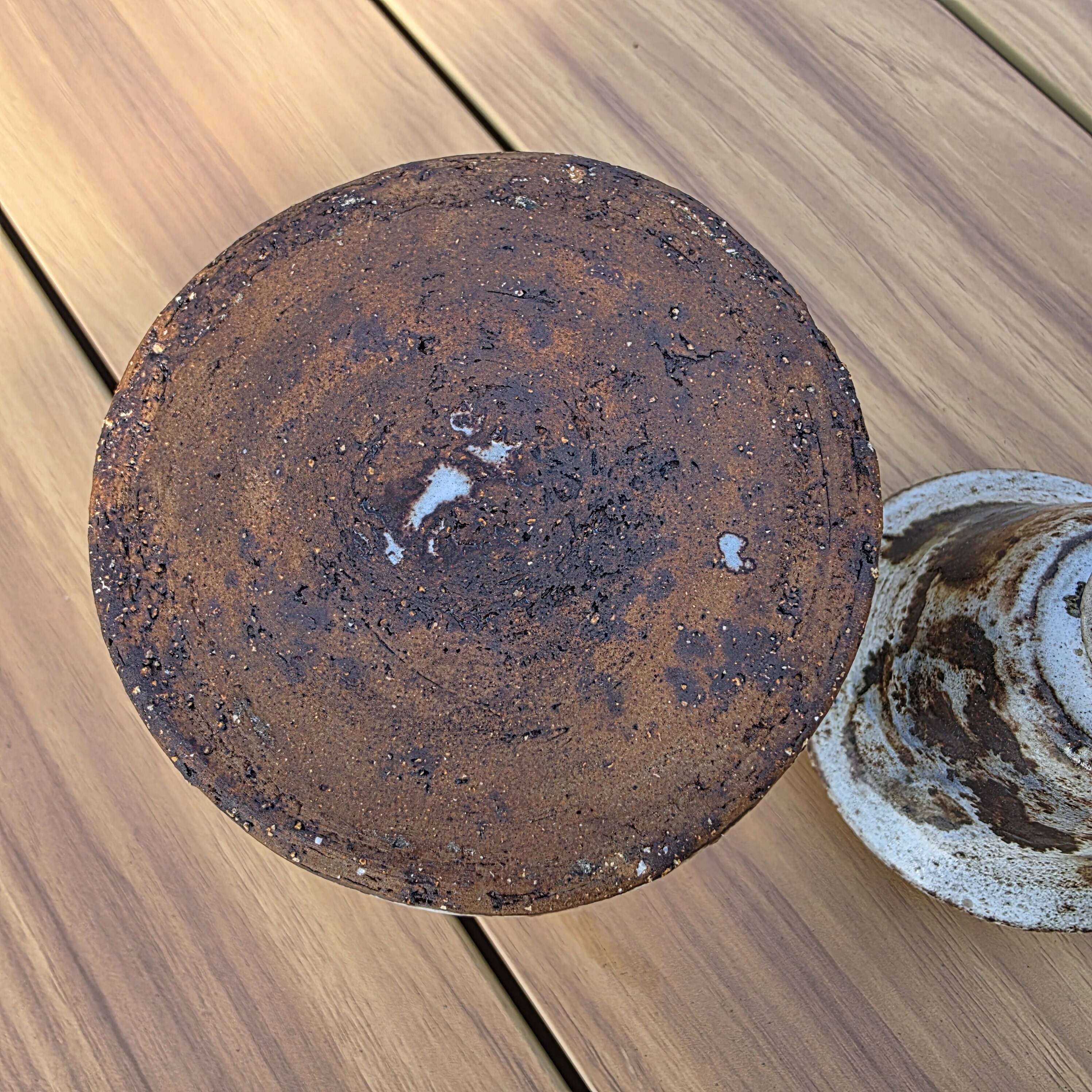 Vintage Covered Pot Duo - Vallauris Ceramic - 60s/70s