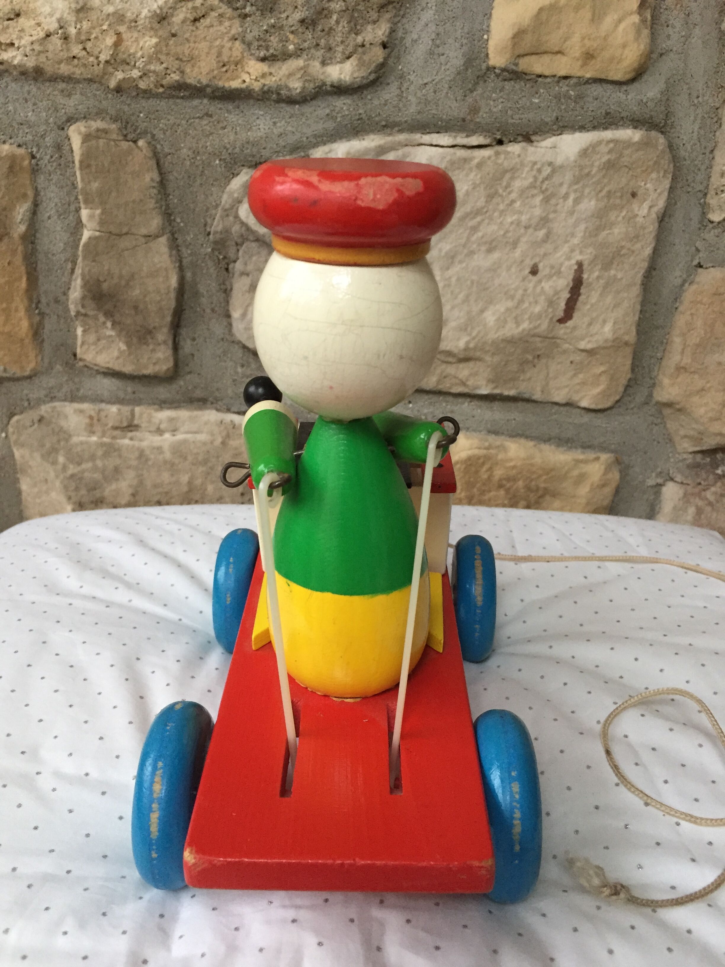 Old toy to shoot, duck and xylophone