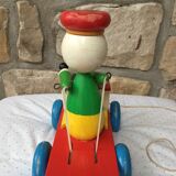 Old toy to shoot, duck and xylophone