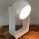 Vintage Table Lamp White Space Age Look Massive 90's design