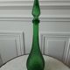 Carafe bouteille Empoli Italienne en verre vert