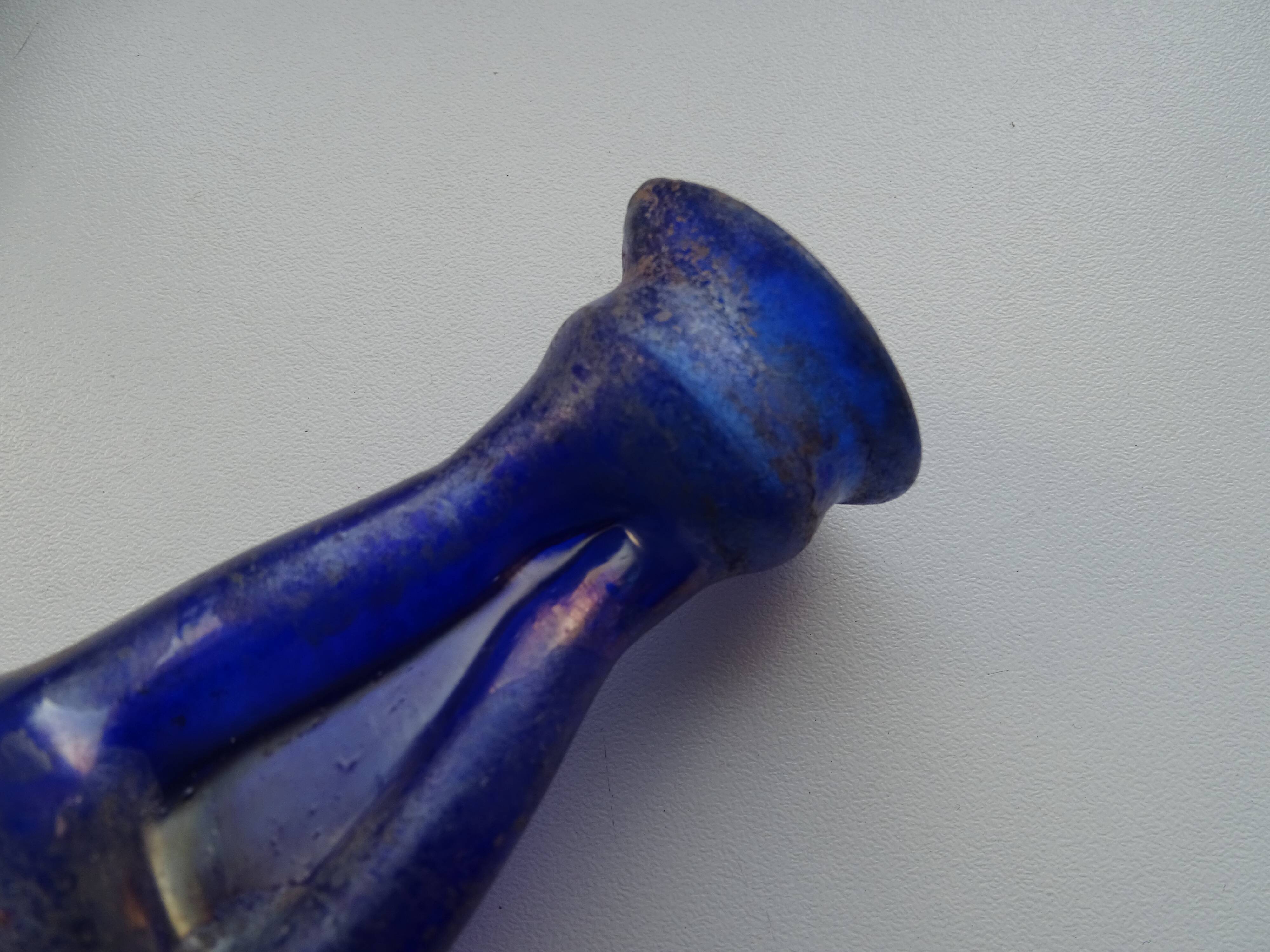 Vase Scavo Seguso Vetri d'Arte Murano iridescent glass 1950