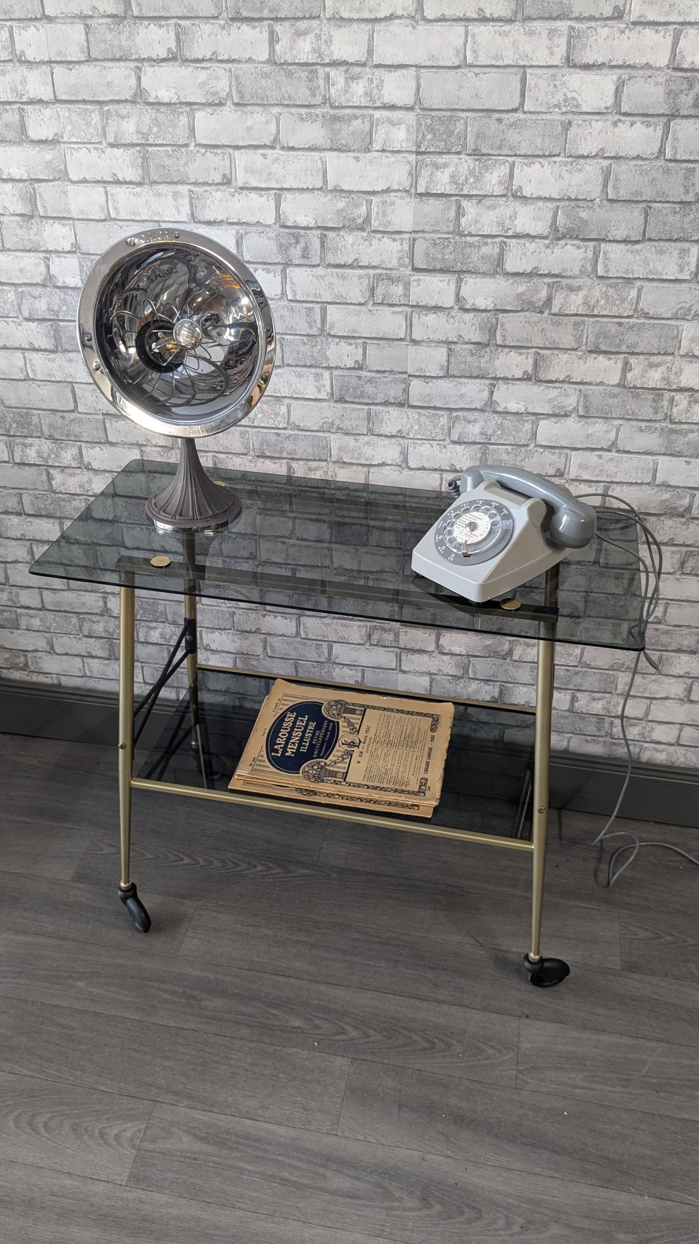 Vintage smoked saddle 70'