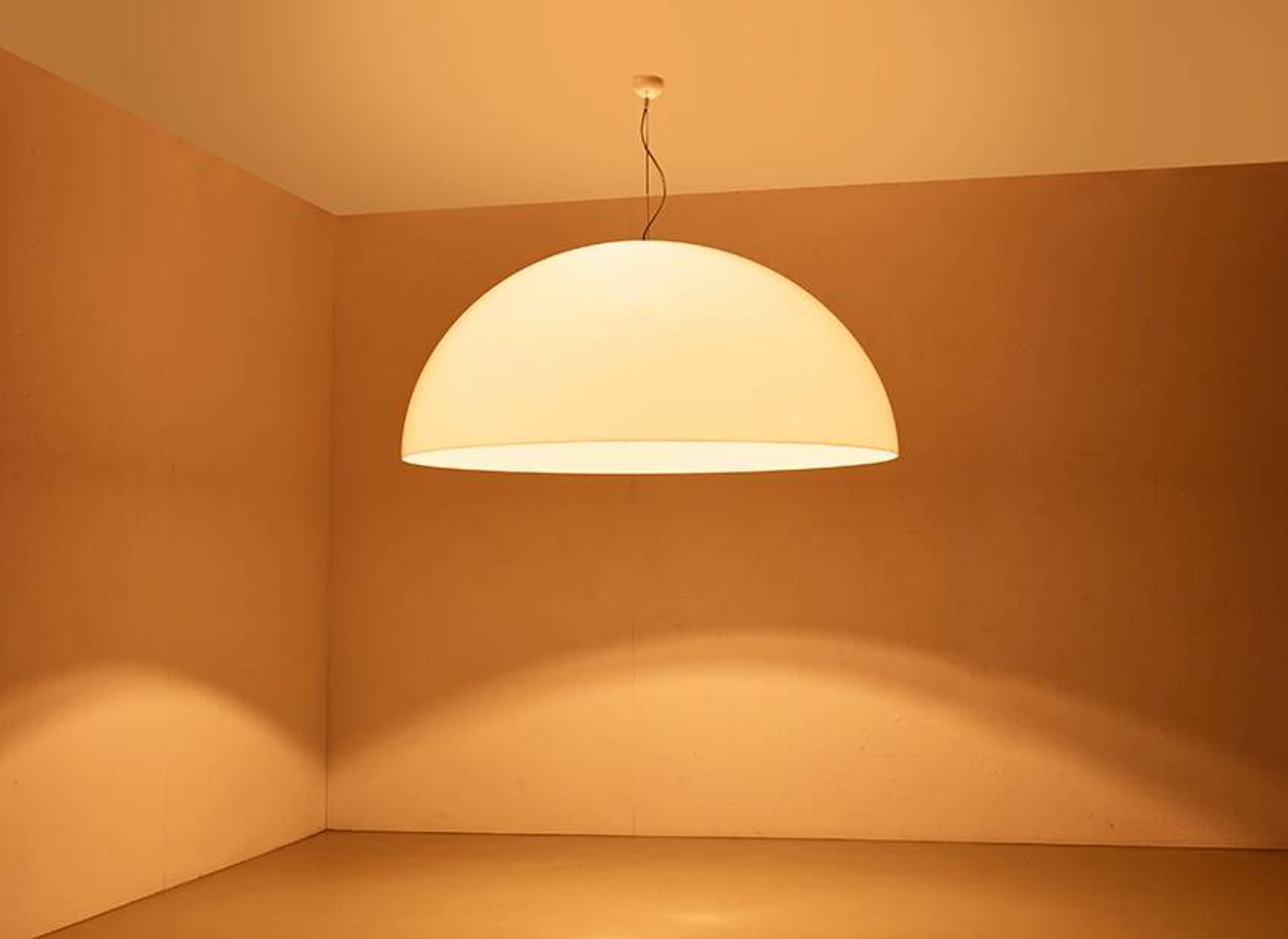 Vico Magistretti Sonora 493 Pendant XXL for Oluce Italy 1976