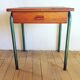 Bureau et chaise vintage des années 50