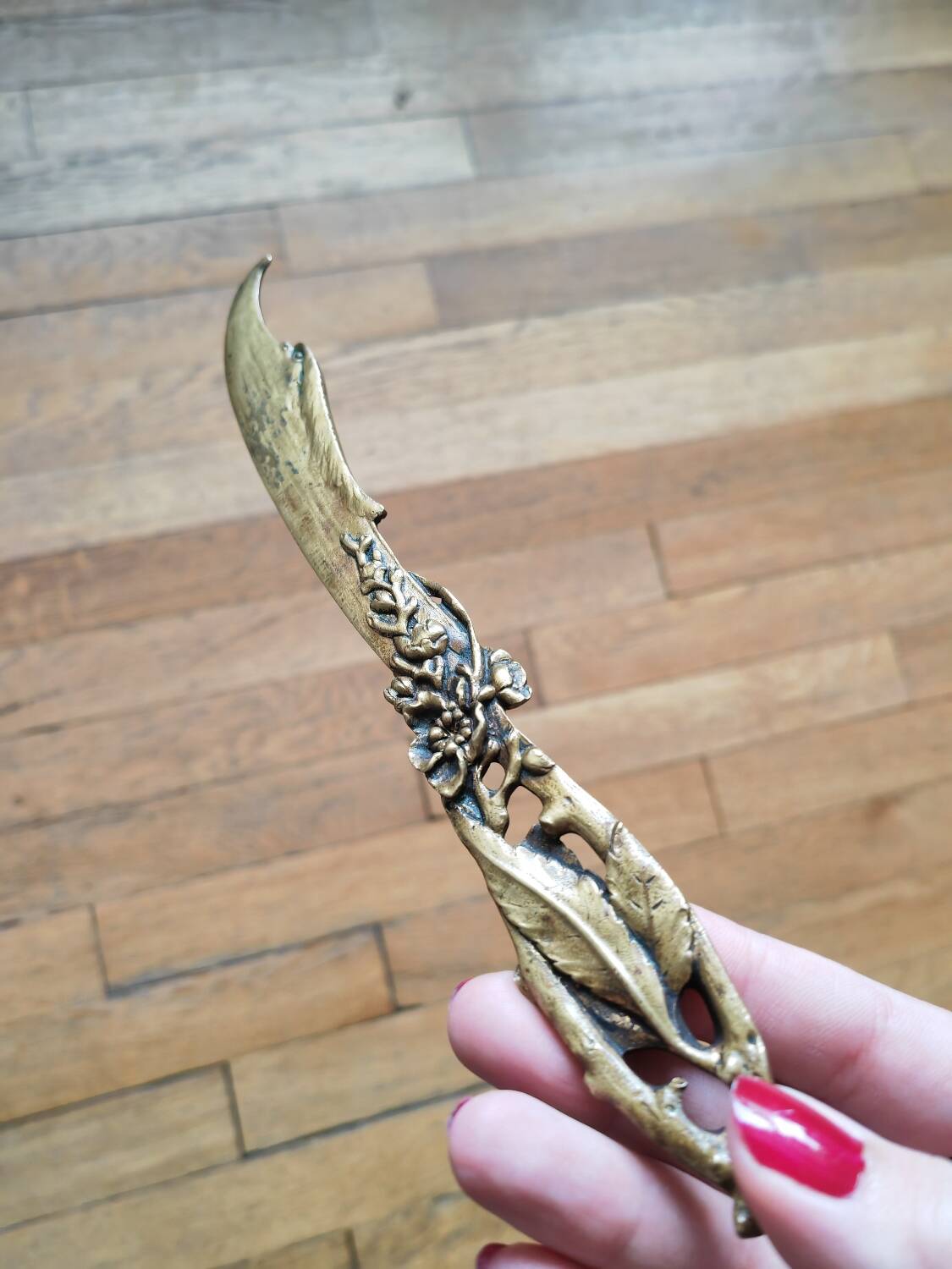 Coupe papier en bronze