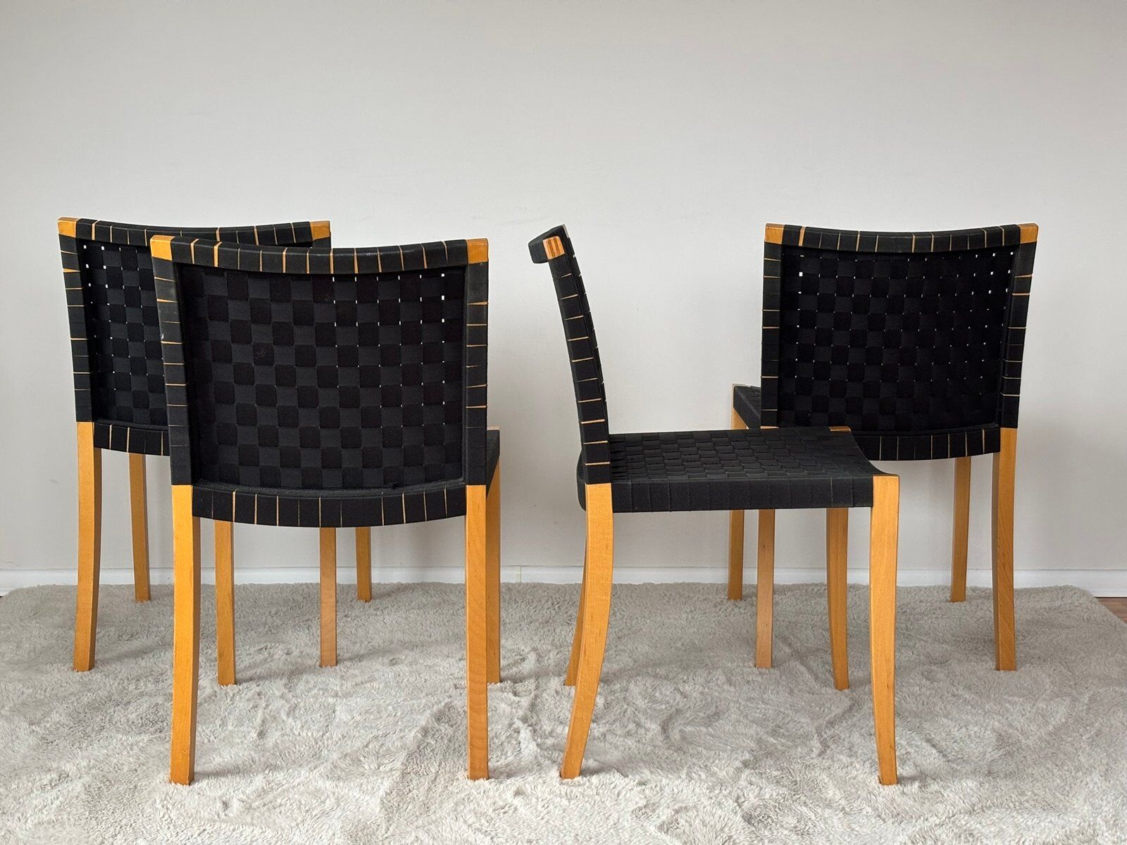 Model 737 chairs by Peter Maly for Thonet, 1990s set of 4
