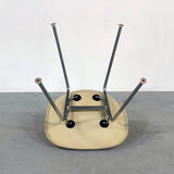 DSX chair with red cushion by Charles and Ray Eames edited by Herman Miller, 1960