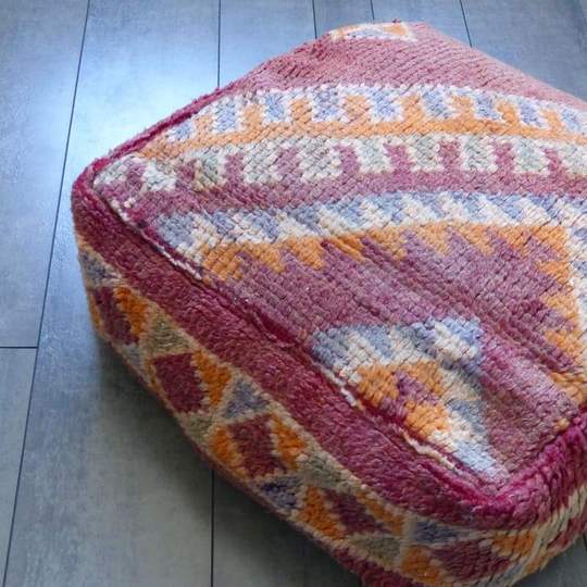 Moroccan berber pouf boujaad