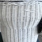 Zoomorphic straw basket