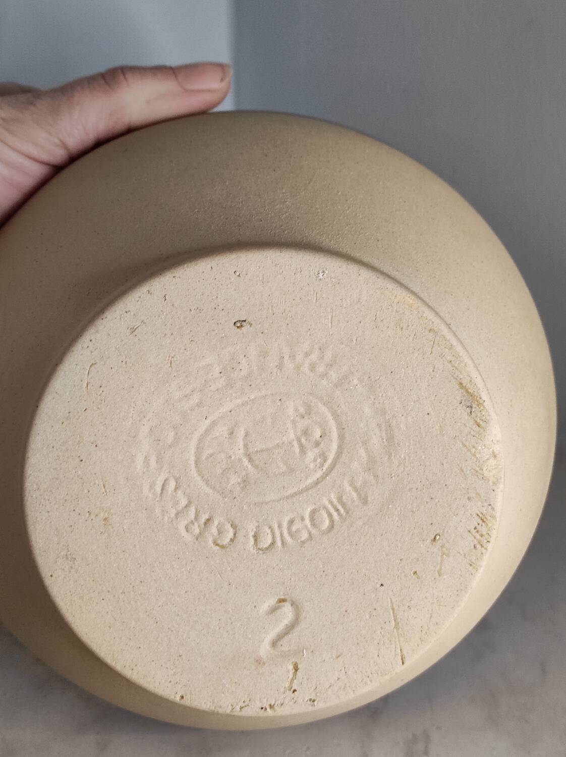 Digoin stoneware bowl