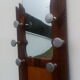Locker room coat door