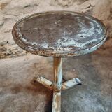 Table bistrot ancienne en fer – Table à vin française, début XXe siècle
