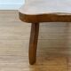 Coffee table with organic shapes