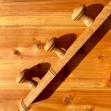 Coat rack with 4 hooks