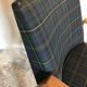 Vintage armchair 1960's Scandinavian style and Scottish fabric
