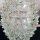 Rostrato vase in clear Murano glass by Barovier & Toso, Italy, 1930s