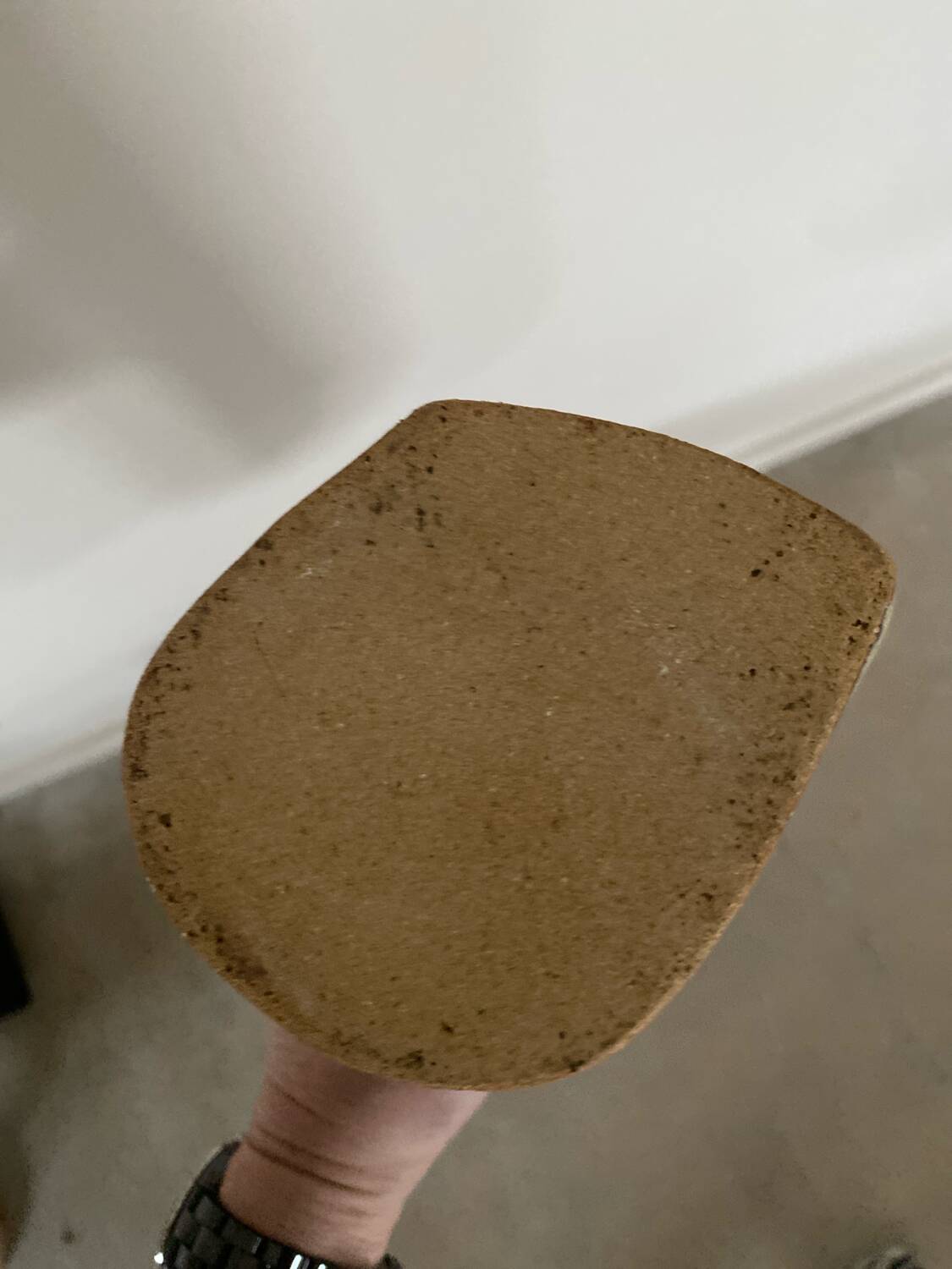 Glazed stoneware vase