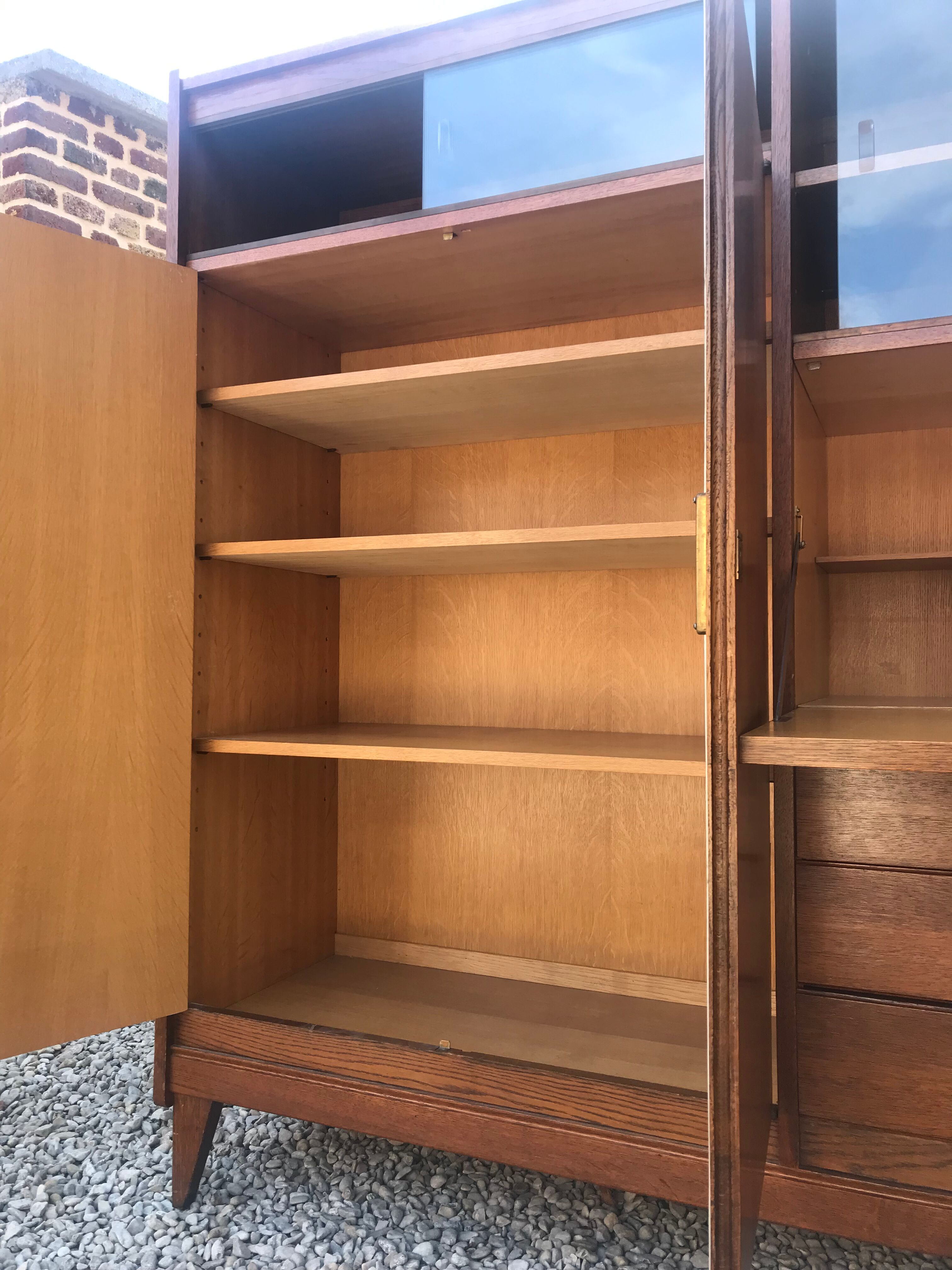 Buffet vintage pieds compas