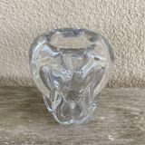 Val Saint Lambert: crystal vase stamped around 1960