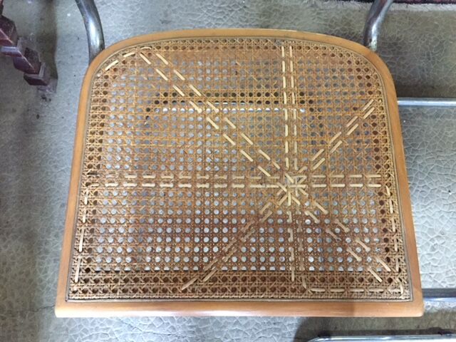 Set of Cesca B32 chairs by Marcel Breuer