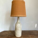 Ceramic lamp stand, fabric cable