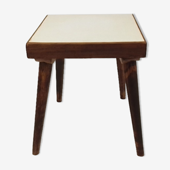 Wooden stool top formica 33 cm