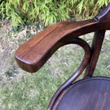 Viennese curved wood armchair JJ Kohn Bentwood