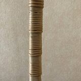 Rattan floor lamp