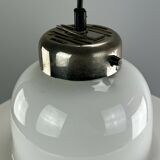 60s 70s lamp light hanging lamp glass ceiling lamp Space Age Design 60s