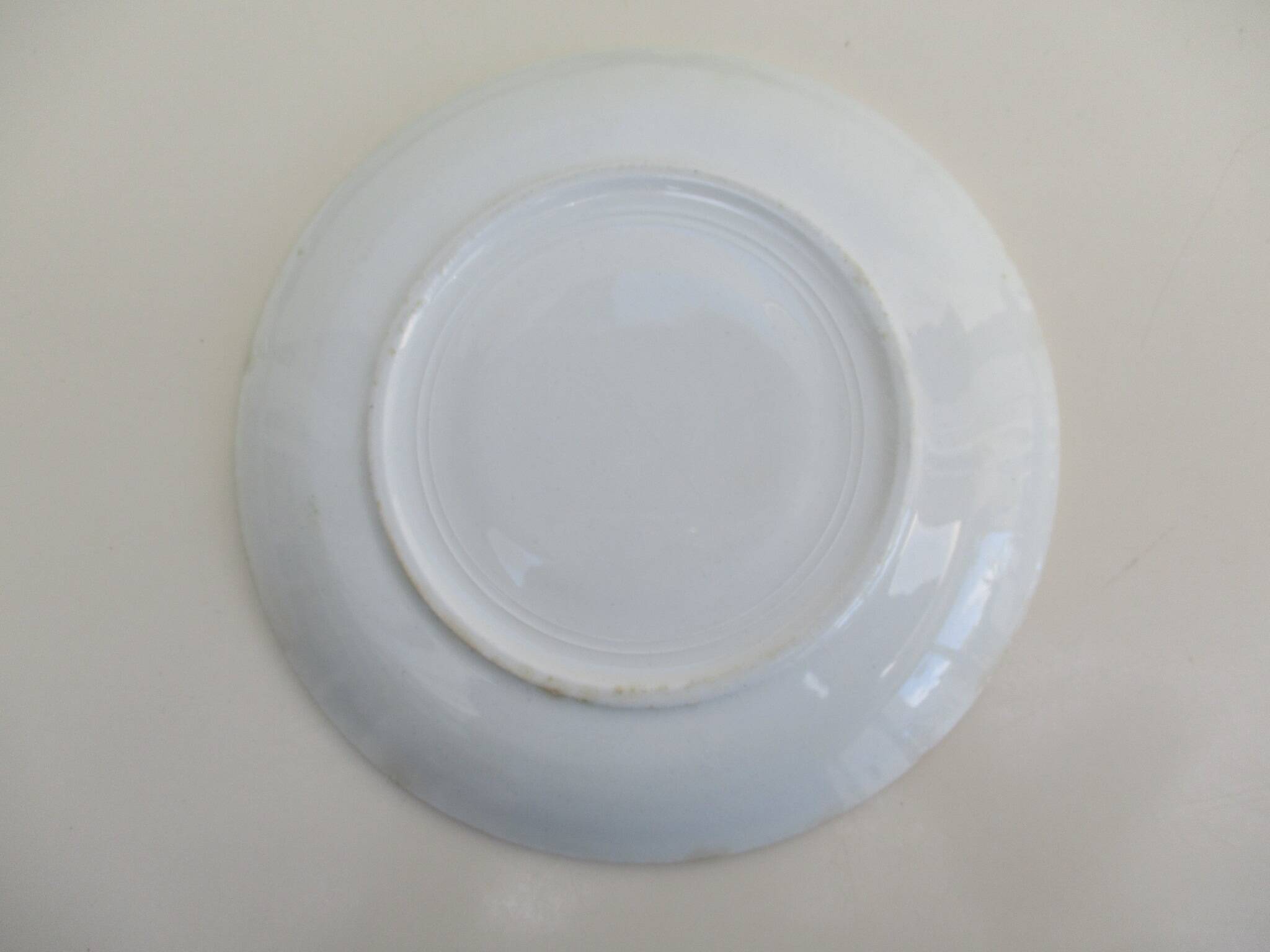 Dessert service Orchies Moulin des loups green tiles