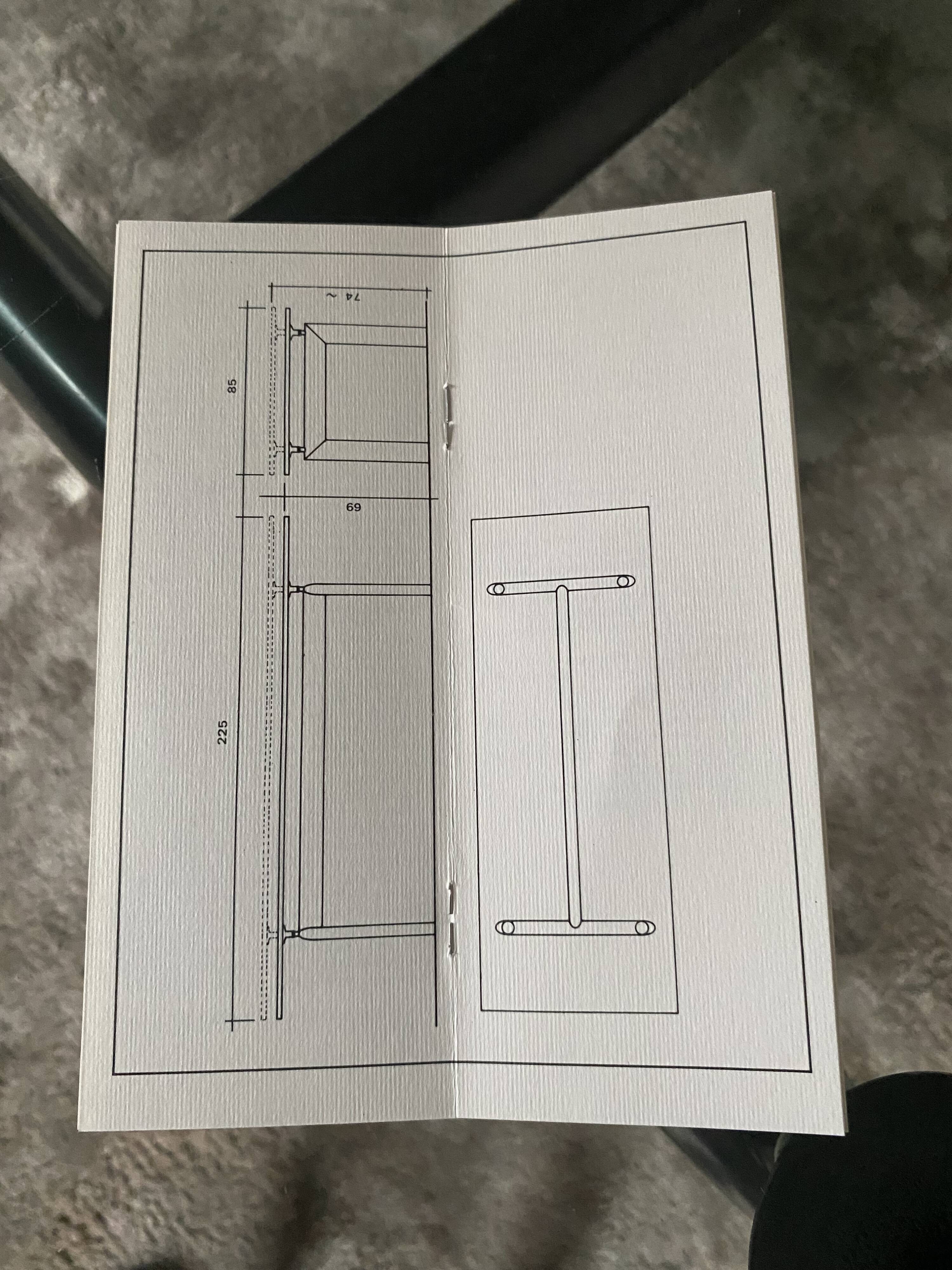 Le Corbusier LC6 table Cassina numbered