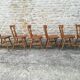 Chaises de bistrot  vintage