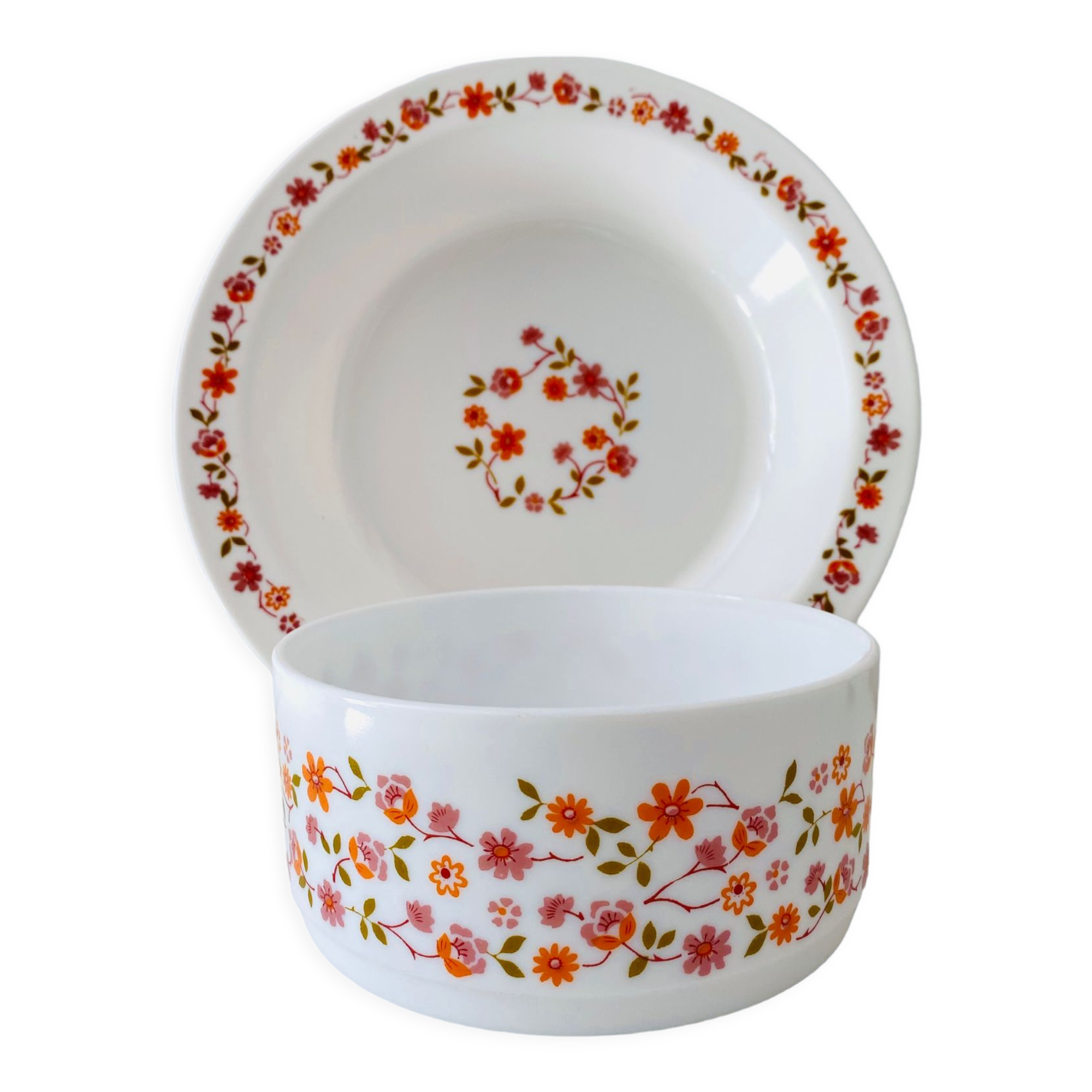 Arcopal scania dish and salad bowl