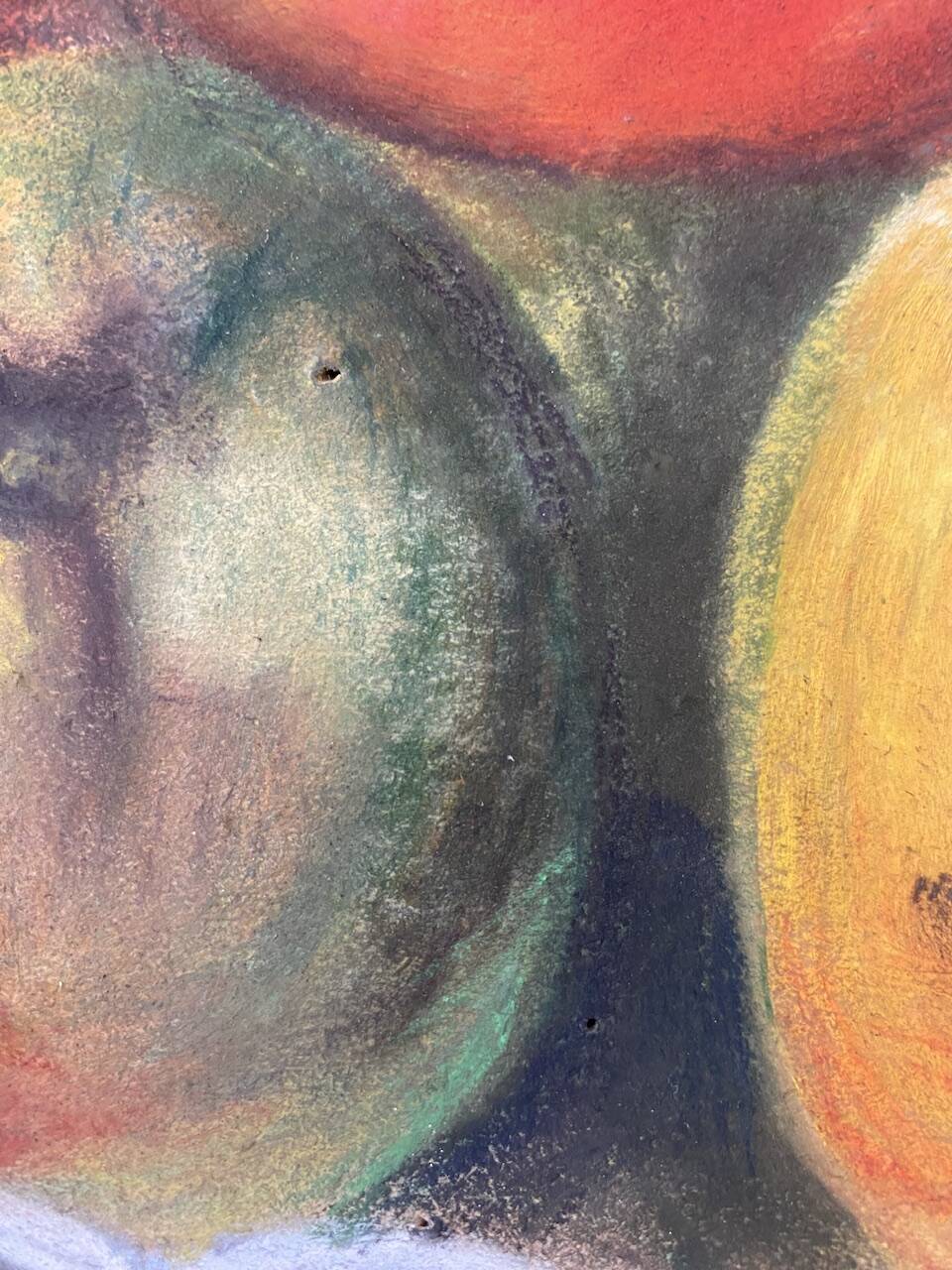 Still life with fruit signed J de Sereys and dated 1974