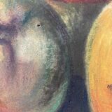 Still life with fruit signed J de Sereys and dated 1974
